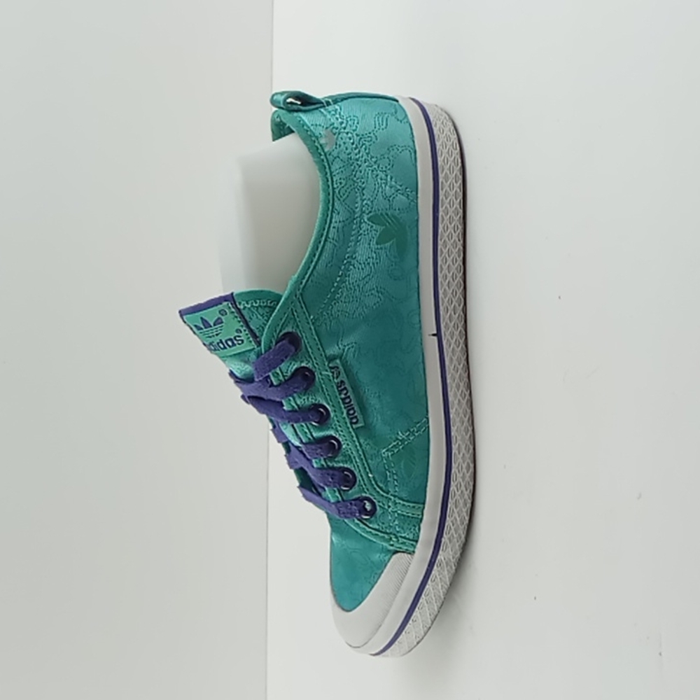 Adidas Green Satin Zapatillas - Picture 4 of 8